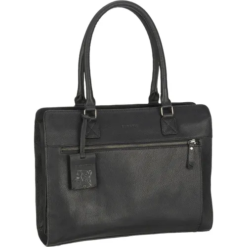 Burkely - Aktentasche Antique Avery Handbag M 14" 7001 Laptoptaschen Schwarz Damen
