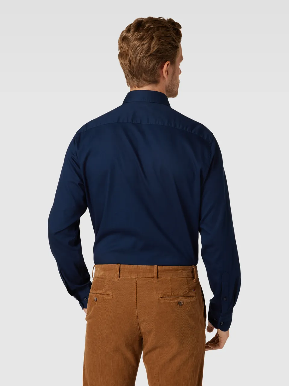 Tommy Hilfiger Business-Hemd mit Kentkragen in Marineblau MW0MW33466 -  Preise vergleichen