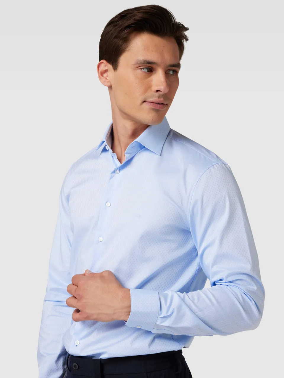 Calvin Klein Business-Hemd mit Label-Stitching Modell 'TONALDOBBY'  K10K111644 - Preise vergleichen