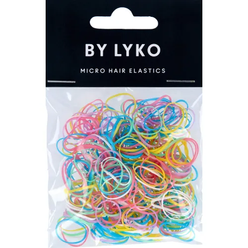 By Lyko Mirco Hair Elastics  Colourful