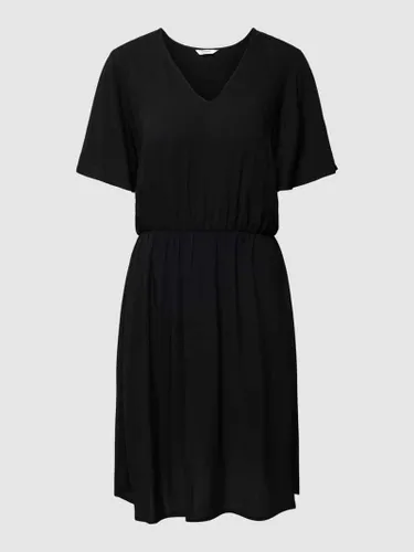 B.Young Knielanges Kleid mit Animal-Print Modell 'Joella' in Black