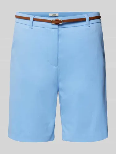 B.Young Regular Fit Shorts mit Gürtel Modell 'Days' in Bleu
