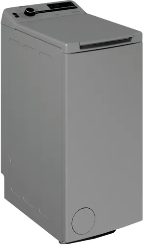 C (A bis G) BAUKNECHT Waschmaschine Toplader "WMT 6513 D4" Waschmaschinen silberfarben Toplader