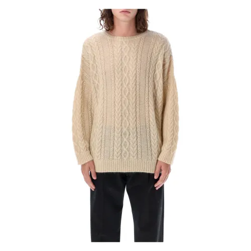 Cable Knit Crewneck Pullover Undercover