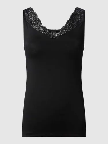 Calida Top aus Single Jersey Modell 'Sensual Secrets' in Black