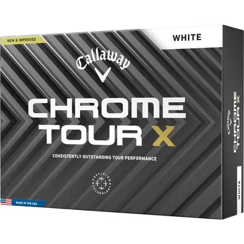 Callaway Chrome Tour X 12-Pack weiß
