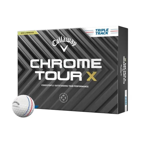 Callaway Chrome Tour X Triple Track 12-Pack weiß
