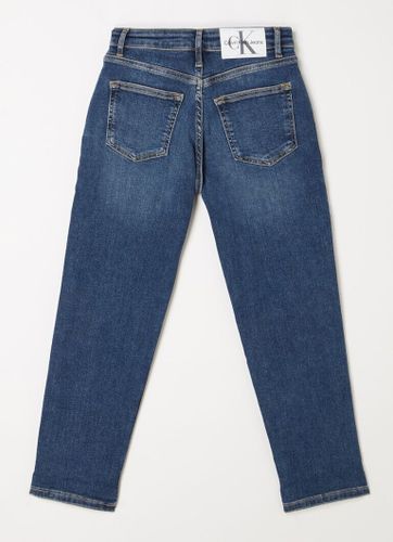 Calvin Klein Barrel Slim Fit Jeans mit dunkler Waschung und Stretch Indigo 152