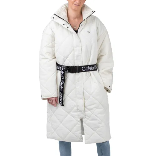Calvin Klein Belted Quilted Coat