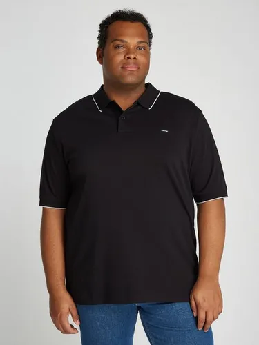 Calvin Klein Big&Tall Poloshirt BT-STRETCH PIQUE TIPPING POLO Große Größen