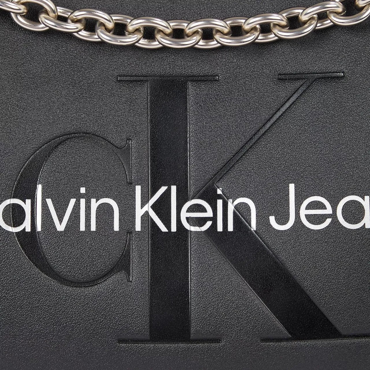 Calvin Klein Crossbody Bags - Calvin Klein Sculpted Schwarze Schultertasche K60K - Gr. unisize - in Schwarz - für Damen