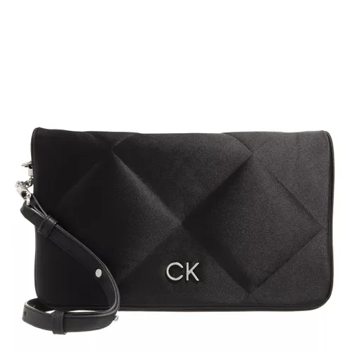 Calvin Klein Crossbody Bags - Re-Lock Quilt Shoulder Bag - Gr. unisize - in Schwarz - für Damen