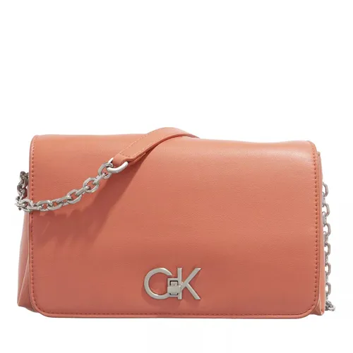 Calvin Klein Crossbody Bags - Re-Lock Shoulder Bag Medium - Gr. unisize - in Orange - für Damen