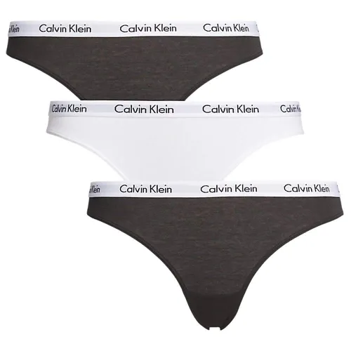 Calvin Klein Damen 3er Pack Slips Bikini Form mit Stretch