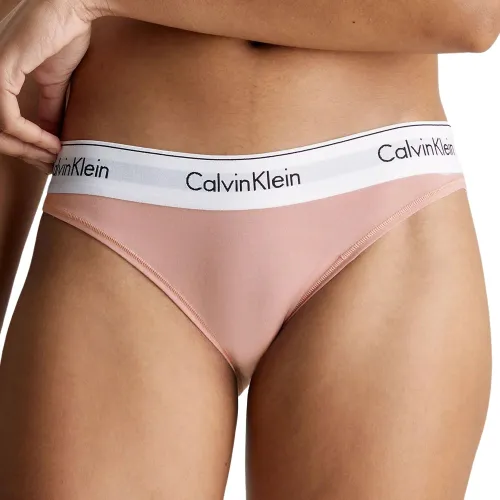 Calvin Klein Damen Slip Bikini Form Baumwolle mit Stretch
