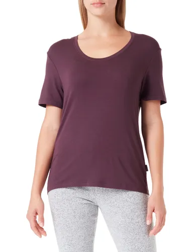 Calvin Klein Damen T-Shirt Kurzarm Rundhalsausschnitt