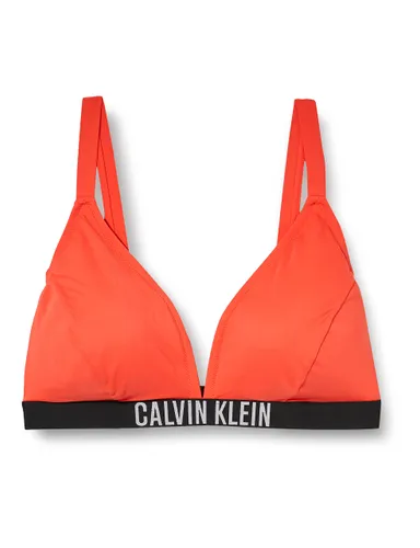 Calvin Klein Damen Triangel Bikini Oberteil ohne Bügel