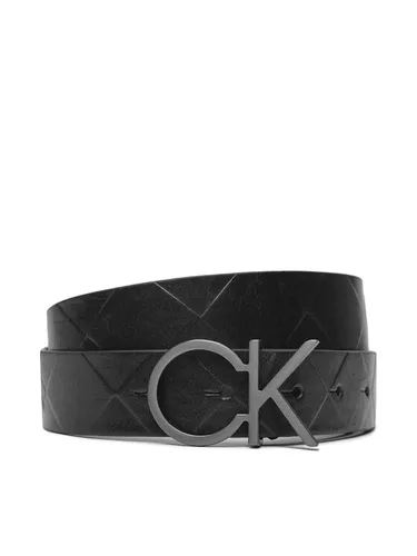 Calvin Klein Damengürtel Re-Lock Quilt Ck Logo Belt 30Mm K60K611102 Schwarz