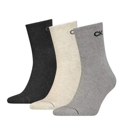 Calvin Klein Herren Quarter Socken SHORT SOCK 3er Pack