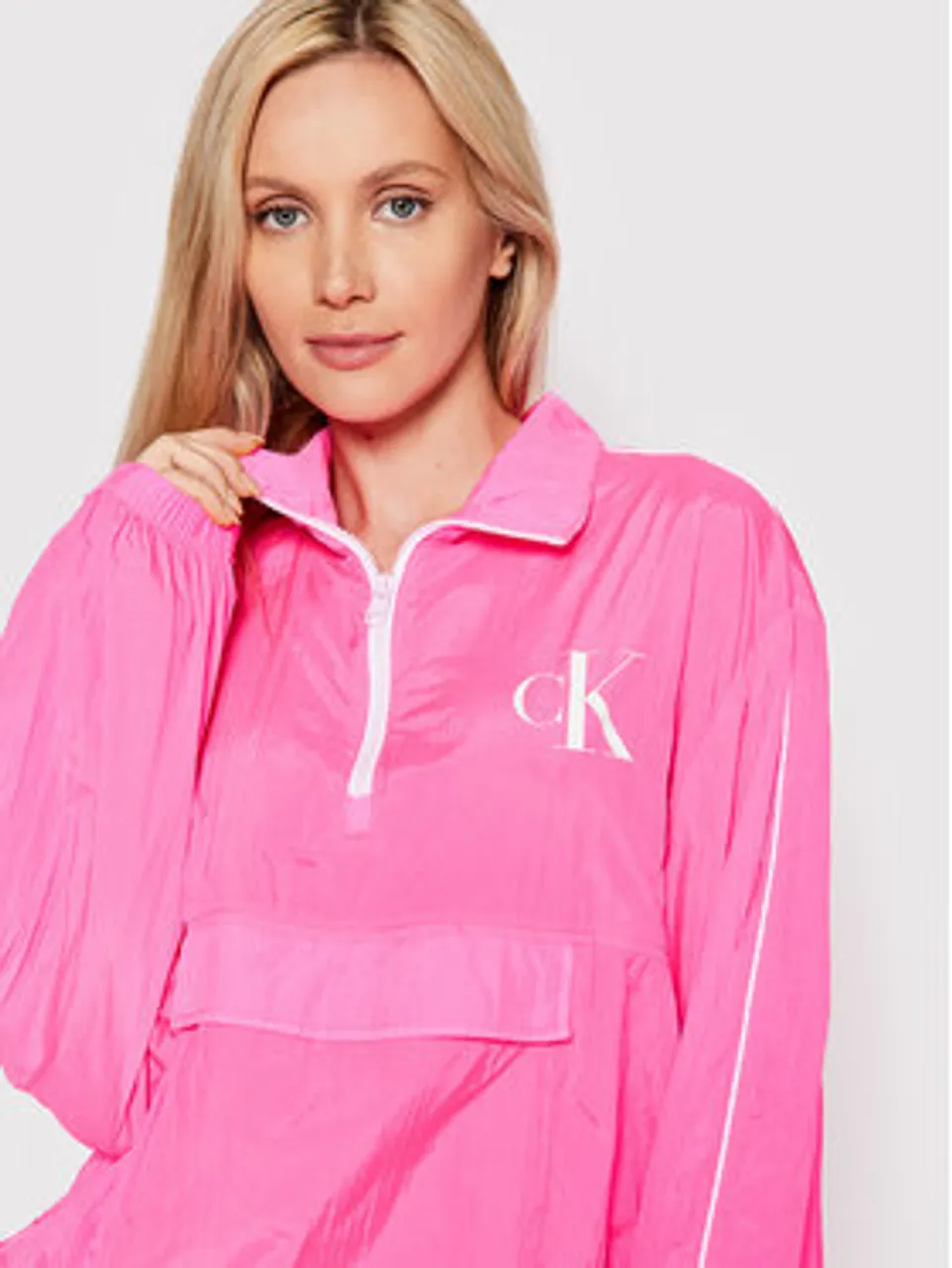 Calvin Klein Jeans Anorak J20J219008 Rosa Relaxed Fit