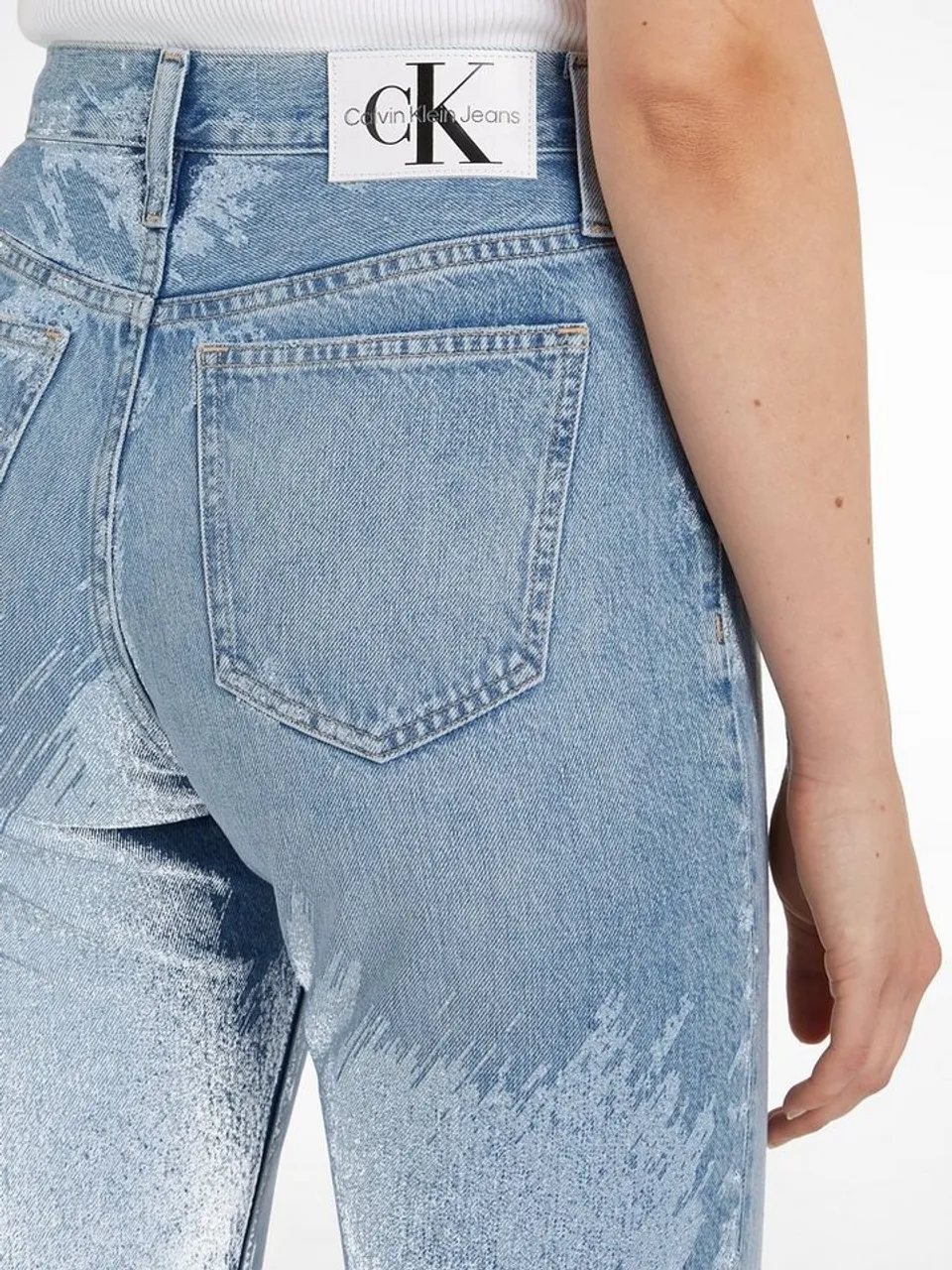 Calvin Klein Jeans Bootcut-Jeans AUTHENTIC BOOTCUT mit Markenlabel
