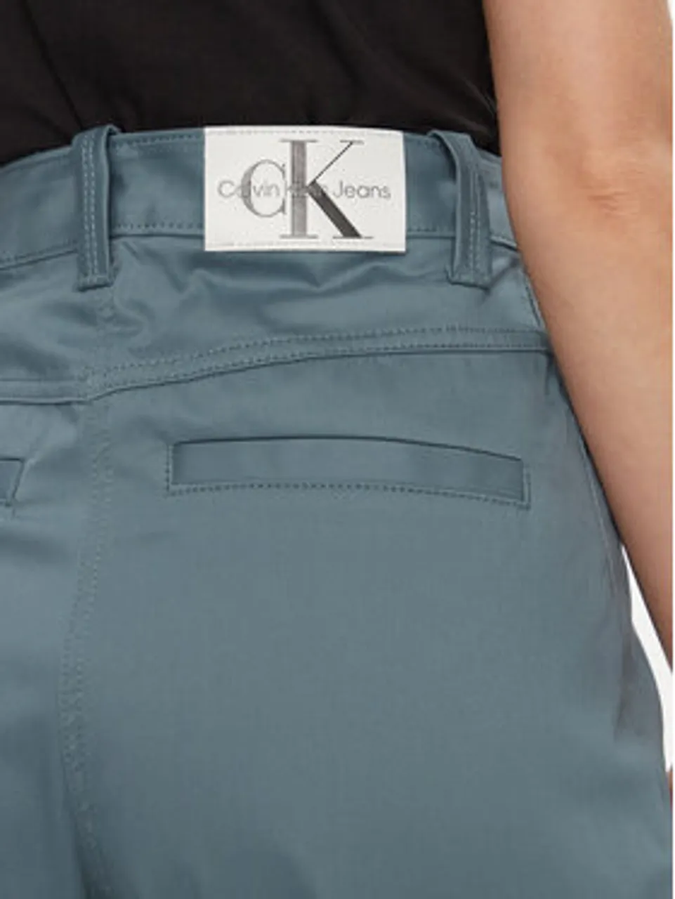 Calvin Klein Jeans Cargohose Cargo Pant J20J222607 Blau Regular Fit