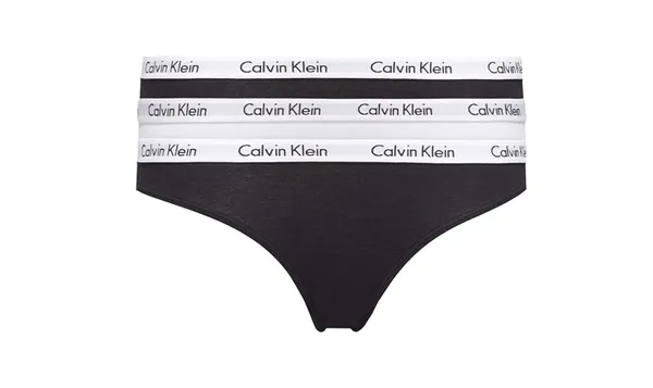 Calvin Klein Jeans Damen 3pk 000qd3588e Bikini Hose