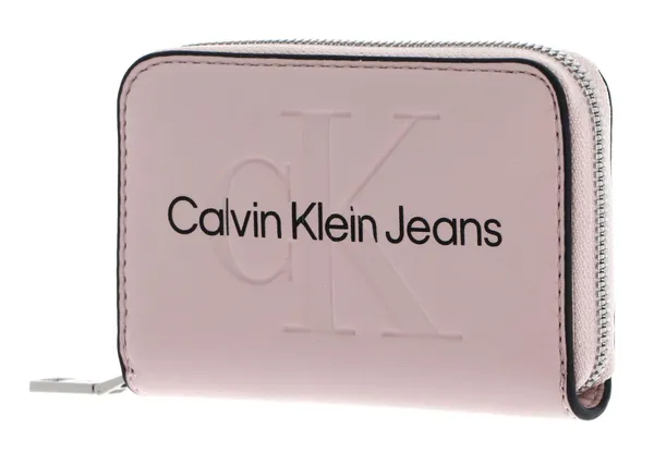 Calvin Klein Jeans Damen Portemonnaie Sculpted Med Zip Mono