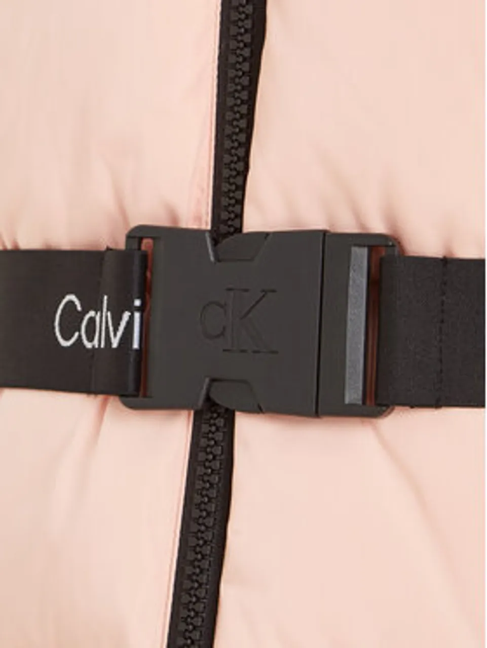 Calvin Klein Jeans Daunenjacke Logo Tape IG0IG02057 Rosa Regular Fit