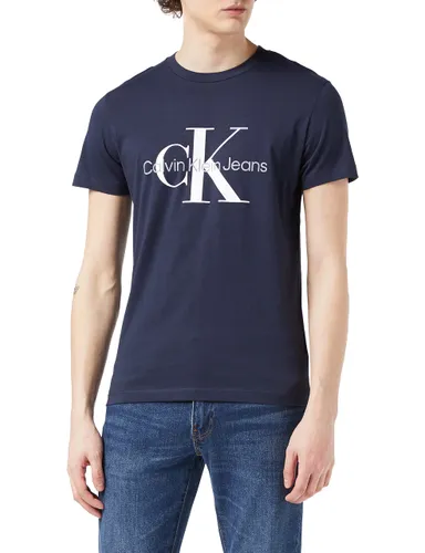 Calvin Klein Jeans Herren T-Shirt Kurzarm Core Monologo