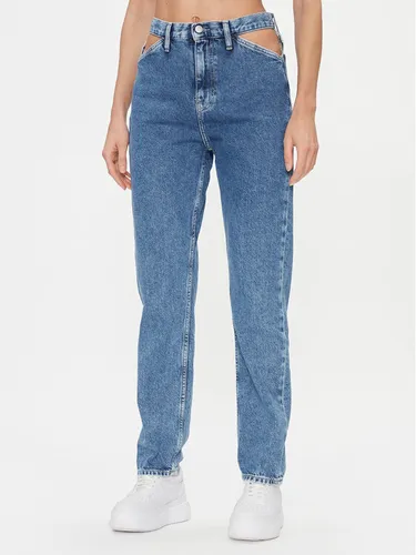 Calvin Klein Jeans Jeans Authentic Slim Straight Cut Out J20J222433 Blau Slim Fit