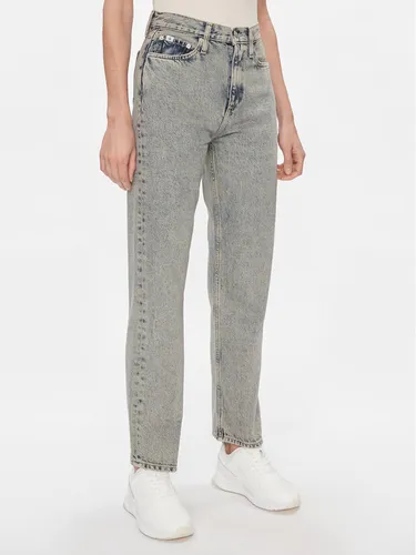 Calvin Klein Jeans Jeans High Rise Straight J20J222455 Dunkelblau Straight Fit