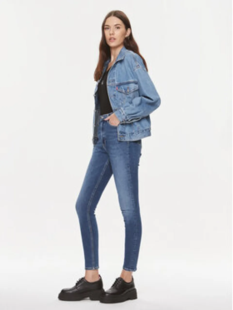 Calvin Klein Jeans Jeans J20J222140 Dunkelblau Skinny Fit
