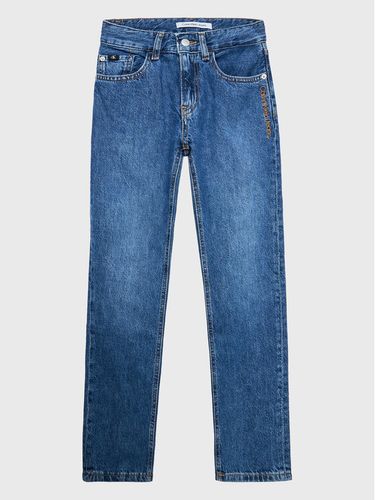 Calvin Klein Jeans Jeans Regular Straight Auth Wint Embro IB0IB01590 Blau Regular Fit