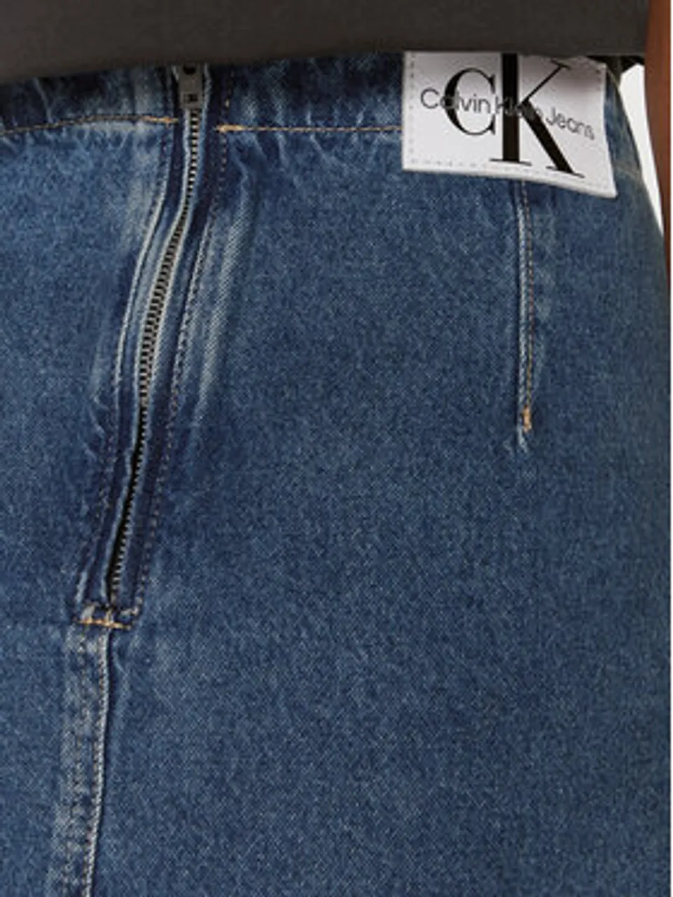 Calvin Klein Jeans Jeansrock Darted J20J222482 Blau Regular Fit