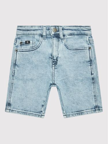 Calvin Klein Jeans Jeansshorts IB0IB01173 Blau Relaxed Fit