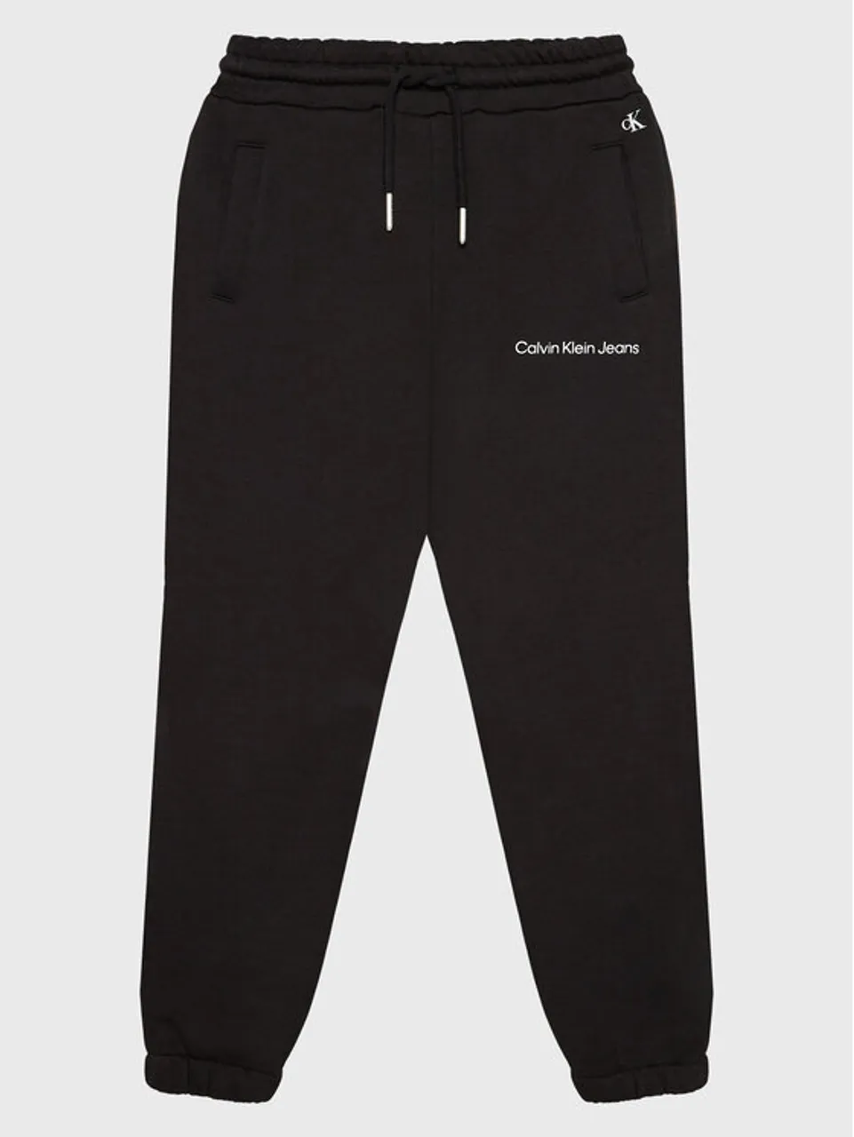 Calvin Klein Jeans Jogginghose Logo IG0IG01509 Schwarz Relaxed Fit