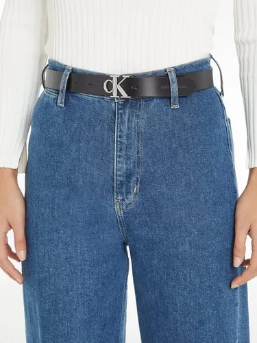 Calvin Klein Jeans Ledergürtel ROUND MONO LTHR BELT 30MM