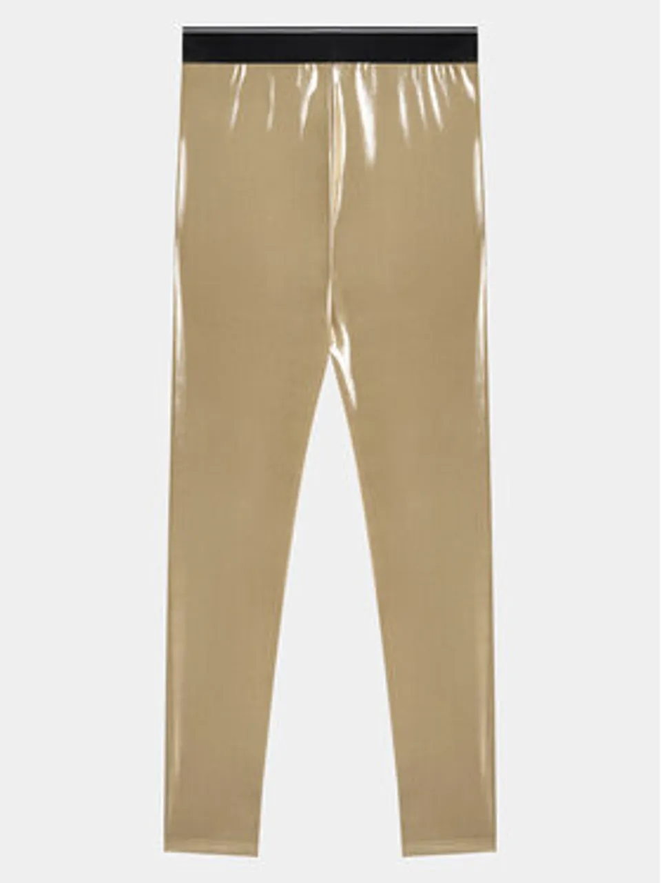 Calvin Klein Jeans Leggings Metallic IG0IG02403 Goldfarben Slim Fit