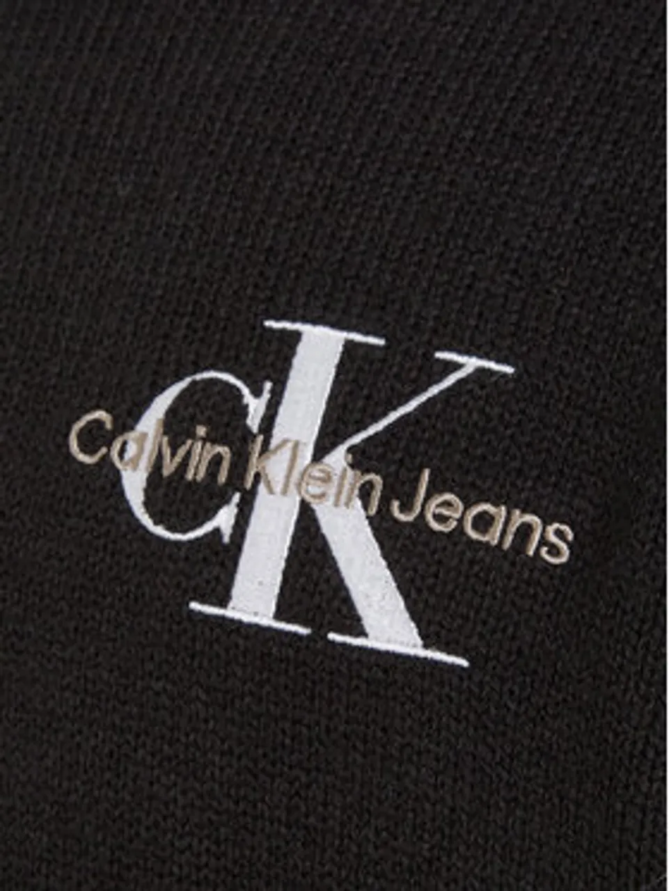 Calvin Klein Jeans Pullover Essential IB0IB01871 Schwarz Regular Fit