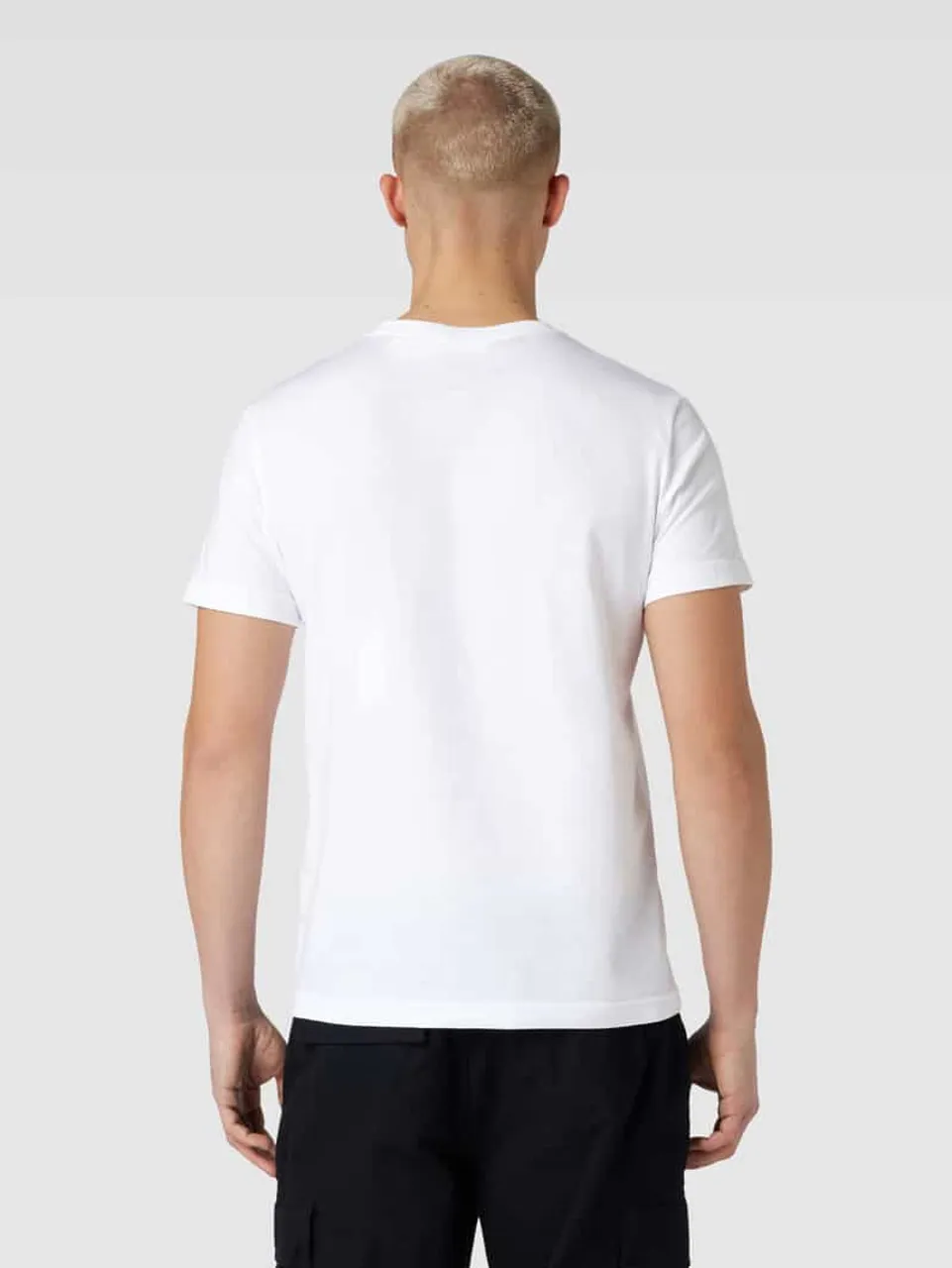 Calvin Klein Jeans Regular Fit T-Shirt mit Logo-Print im 2er-Pack in Weiss