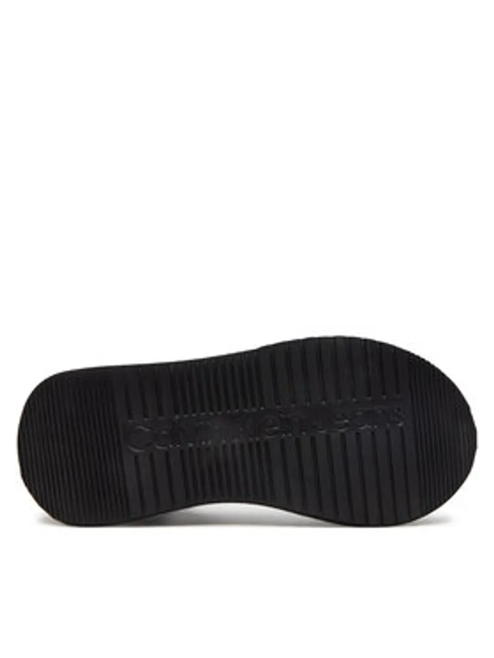 Calvin Klein Jeans Sandalen Sandal Velcro Webbing Dc YW0YW01353 Schwarz