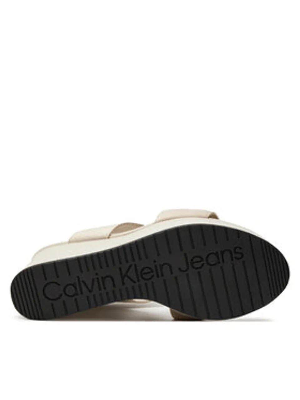 Calvin Klein Jeans Sandalen Wedge Sandal Webbing In Mr YW0YW01360 Beige