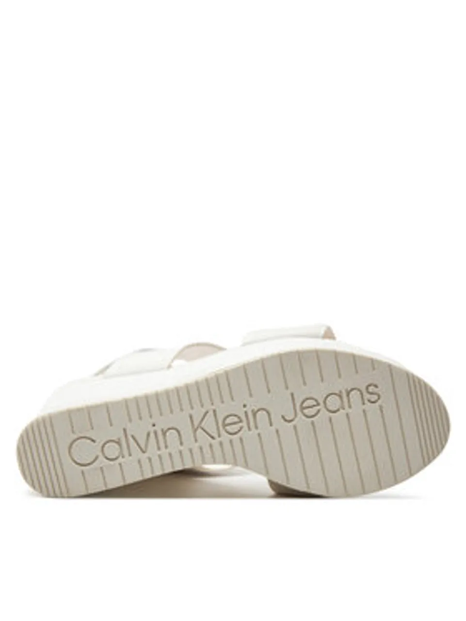 Calvin Klein Jeans Sandalen Wedge Sandal Webbing In Mr YW0YW01360 Weiß