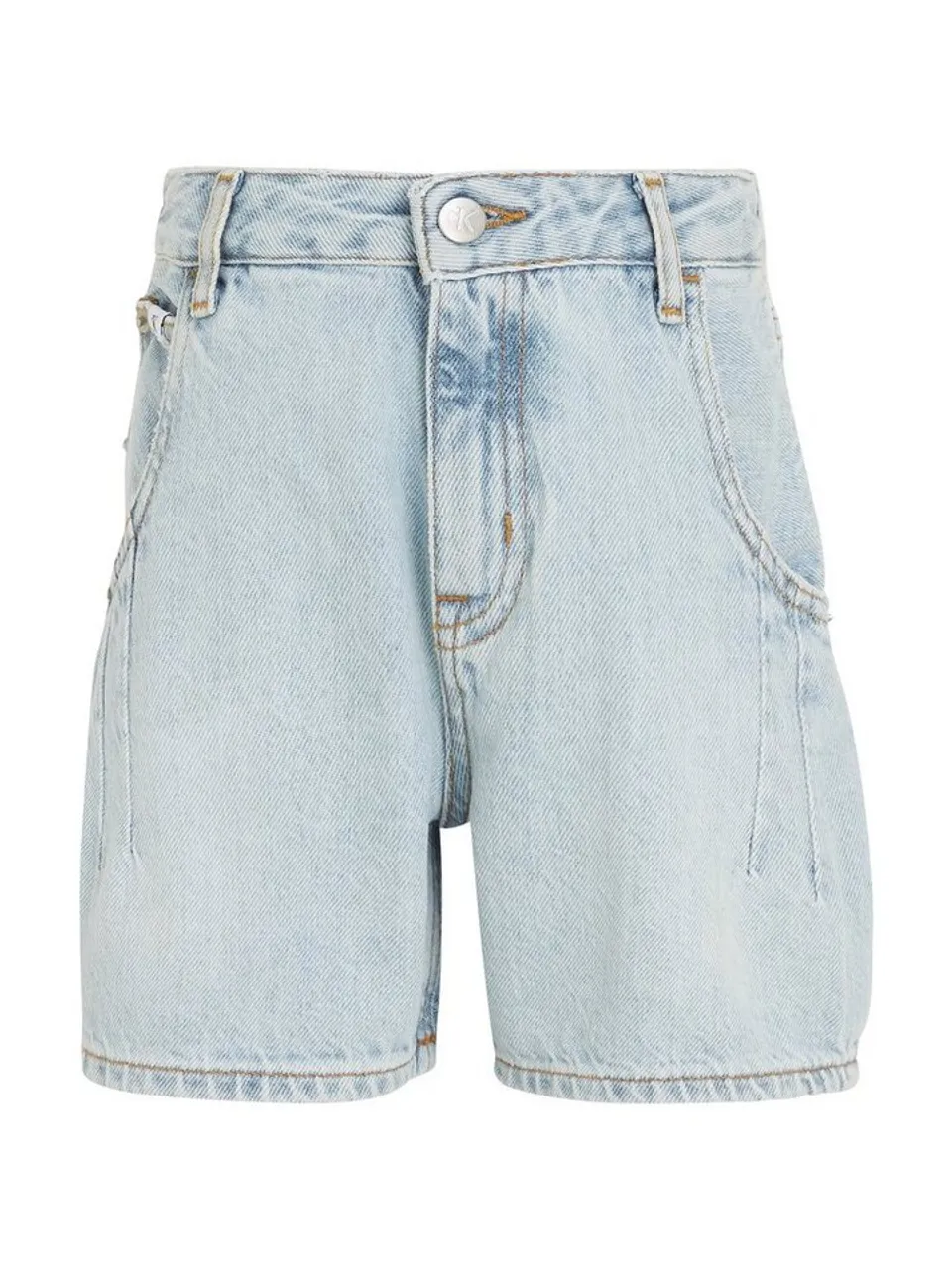 Calvin Klein Jeans Shorts BARREL POWDER BLUE DENIM SHORTS Kinder bis 16 Jahre