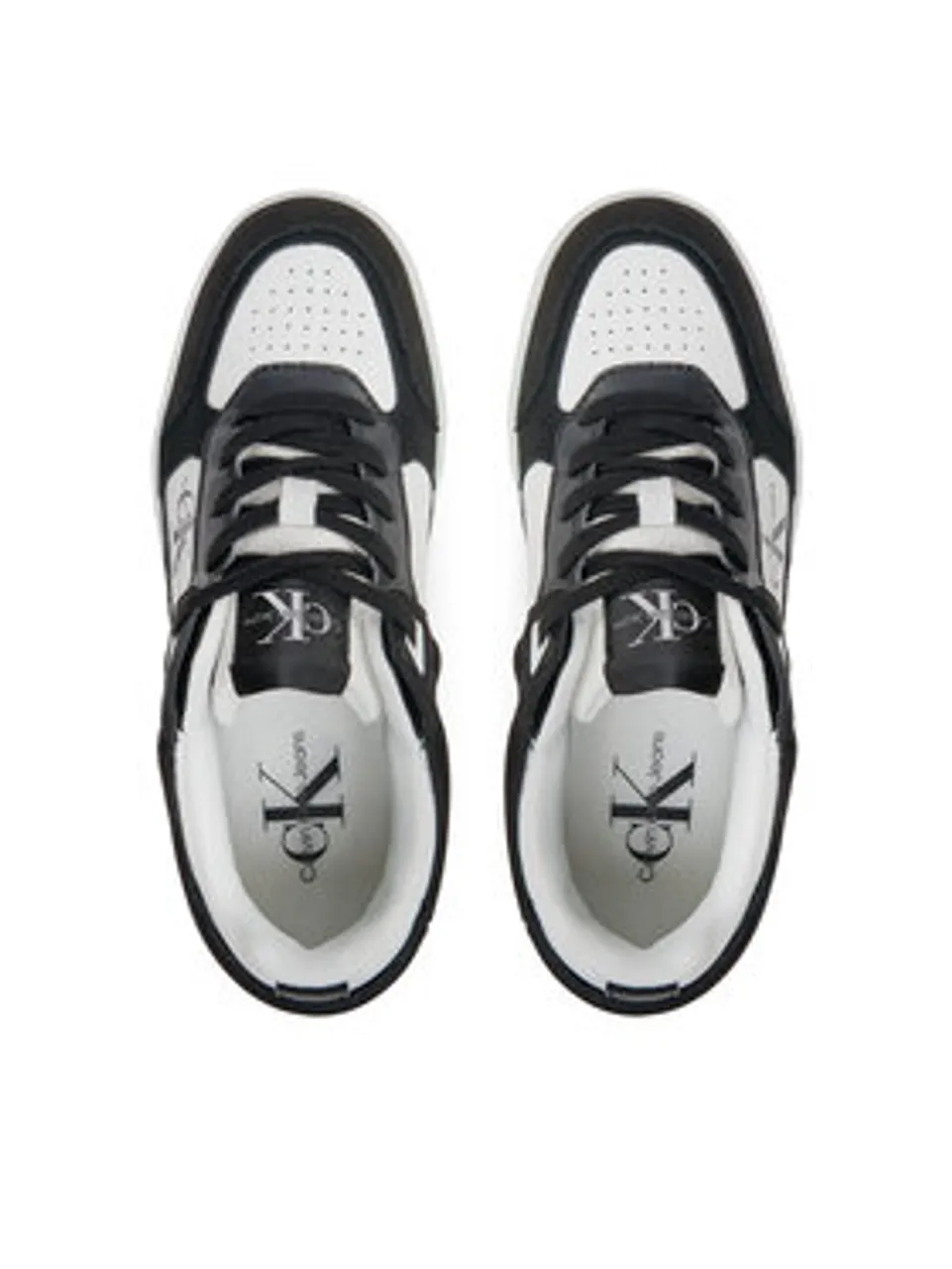 Calvin Klein Jeans Sneakers Basket Cupsole Low Mix Ml Fad YW0YW01301 Schwarz