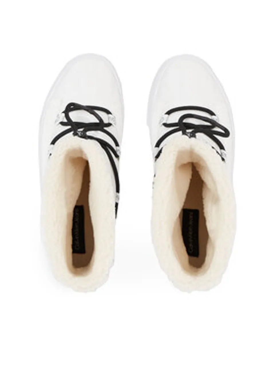 Calvin Klein Jeans Sneakers Bold Vulc Flatf Snow Boot Wn YW0YW01181 Weiß