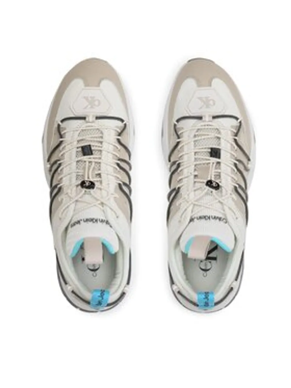 Calvin Klein Jeans Sneakers Chunky Runner Vibram Alt Cl YM0YM00812 Weiß