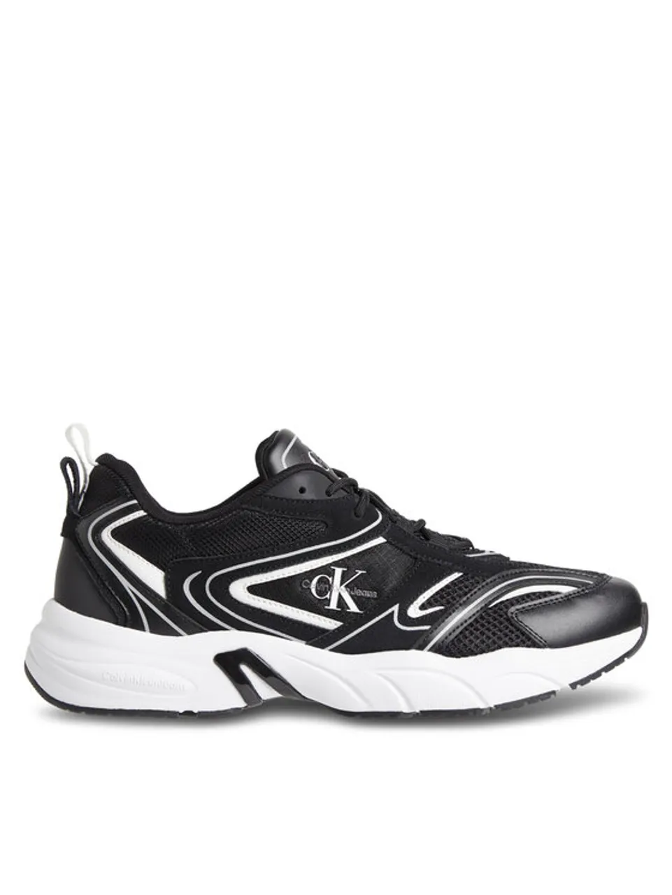 Calvin Klein Jeans Sneakers Retro Tennis Su-Mesh YM0YM00589 Schwarz