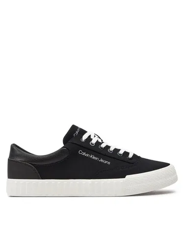 Calvin Klein Jeans Sneakers Skater Vulc Low Laceup Mix In Dc YM0YM00903 Schwarz